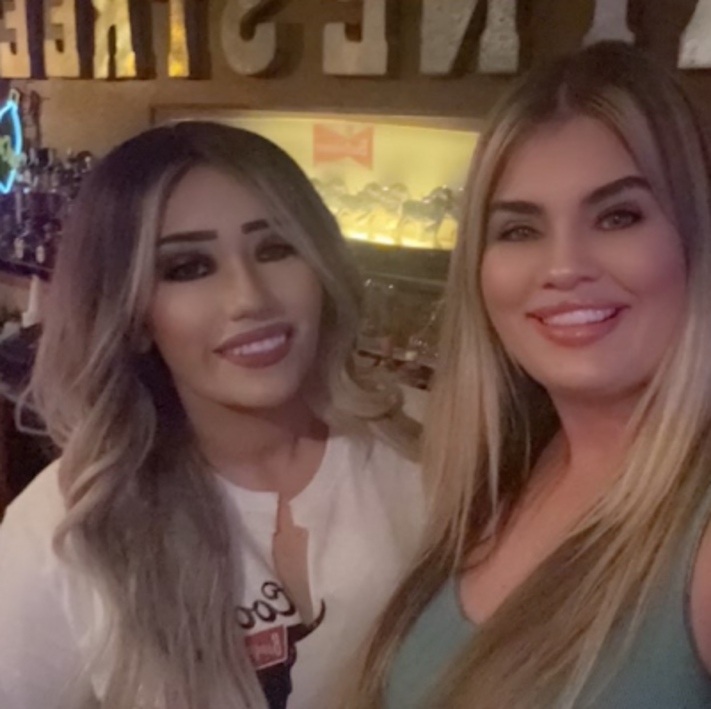 A photo of Brittany Simmons and Michelle Alvarado